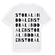 Stora Linddalen ordlek t-shirt
