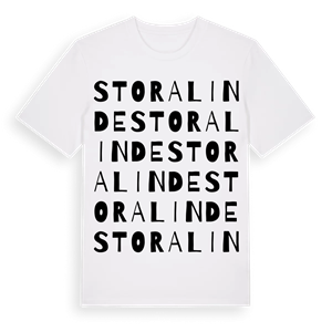 Stora Linde ordlek t-shirt – ekologisk bomull t-shirt från Pinshirt