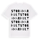 Stora Marhult ordlek t-shirt