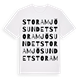 Stora Mjösundet ordlek t-shirt