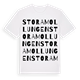 Stora Mollungen ordlek t-shirt