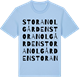Blue Soul t-shirt med Stora Nolgården ordlek t-shirt