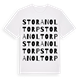 Stora Noltorp ordlek t-shirt