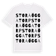 Stora Öggatorp ordlek t-shirt