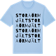 Blue Soul t-shirt med Stora Örmjält ordlek t-shirt