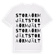 Stora Örmjält ordlek t-shirt