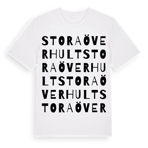 Stora Överhult ordlek t-shirt – ekologisk bomull t-shirt från Pinshirt