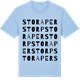 Blue Soul t-shirt med Stora Perstorp ordlek t-shirt