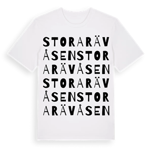 Stora Rävåsen ordlek t-shirt – ekologisk bomull t-shirt från Pinshirt