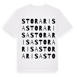 Stora Risa ordlek t-shirt – ekologisk bomull t-shirt från Pinshirt