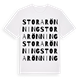 Stora Rönning ordlek t-shirt