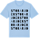 Blue Soul t-shirt med Stora Ruder ordlek t-shirt