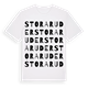 Stora Ruder ordlek t-shirt