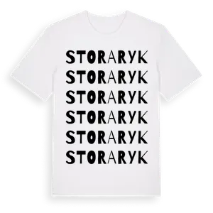Stora Ryk ordlek t-shirt – ekologisk bomull t-shirt från Pinshirt