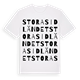Stora Sidländet ordlek t-shirt