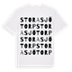Stora Sjötorp ordlek t-shirt