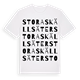 Stora Skällsäter ordlek t-shirt