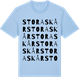 Blue Soul t-shirt med Stora Skår ordlek t-shirt