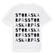Stora Skarpås ordlek t-shirt