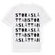 Stora Slåttan ordlek t-shirt