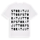 Stora Tjuttorp ordlek t-shirt