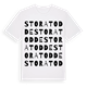 Stora Todde ordlek t-shirt