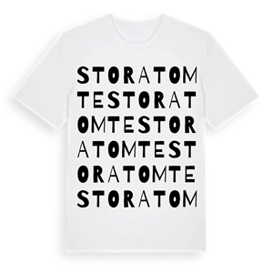 Stora Tomte ordlek t-shirt – ekologisk bomull t-shirt från Pinshirt