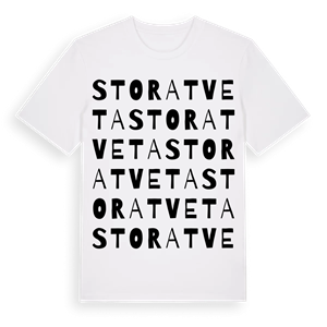 Stora Tveta ordlek t-shirt – ekologisk bomull t-shirt från Pinshirt