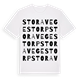 Stora Vegestorp ordlek t-shirt