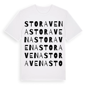 Stora Vena ordlek t-shirt – ekologisk bomull t-shirt från Pinshirt