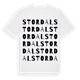 Stordal ordlek t-shirt