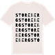 Vintage White t-shirt med Storeberg ordlek t-shirt