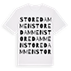 Storedammen ordlek t-shirt