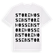 Storemossen ordlek t-shirt