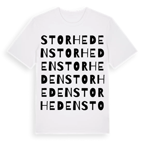 Storheden ordlek t-shirt – ekologisk bomull t-shirt från Pinshirt