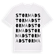 Stormad ordlek t-shirt