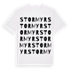 Stormyr ordlek t-shirt