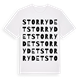 Storrydet ordlek t-shirt