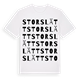 Storslätt ordlek t-shirt