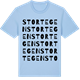 Blue Soul t-shirt med Stortegen ordlek t-shirt