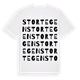 Stortegen ordlek t-shirt