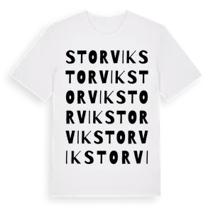 Storvik ordlek t-shirt – ekologisk bomull t-shirt från Pinshirt