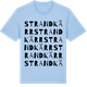Blue Soul t-shirt med Strandkärr ordlek t-shirt