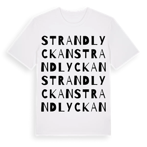Strandlyckan ordlek t-shirt – ekologisk bomull t-shirt från Pinshirt