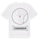 White t-shirt med Strandnorum t-shirt