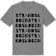 Mid Heather Gray t-shirt med Strandskogen ordlek t-shirt