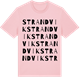 Pink Cotton t-shirt med Strandvik ordlek t-shirt