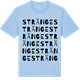 Blue Soul t-shirt med Stränge ordlek t-shirt