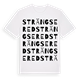 Strängsered ordlek t-shirt