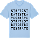 Blue Soul t-shirt med Sträte ordlek t-shirt